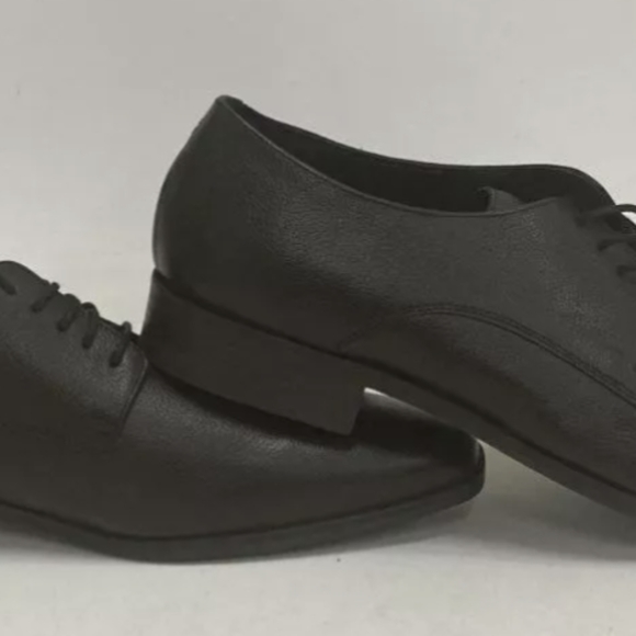 Cole Haan Stanton Black Leather Oxfords Non Slip Men’s Shoes Size 13 New $125 - Picture 3 of 6